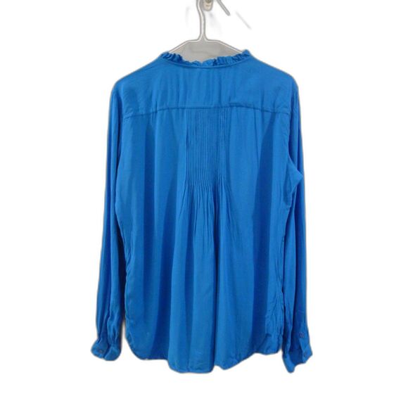 Sundance Sera Ruffled Blouse - Teal Blue MP - Picture 3 of 6